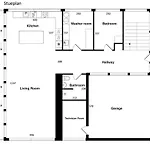 Exclusive Duplex Mansion With Sauna & Pool Charlottenlund