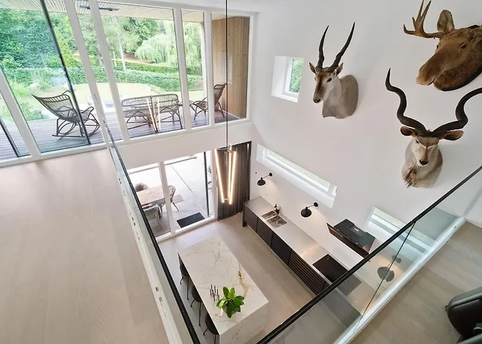 Exclusive Duplex Mansion With Sauna & Pool Apartamento Charlottenlund