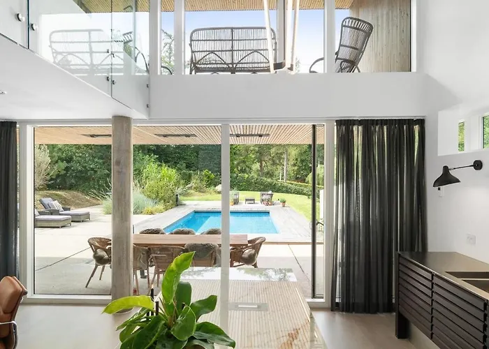 Apartmán Exclusive Duplex Mansion With Sauna & Pool Charlottenlund