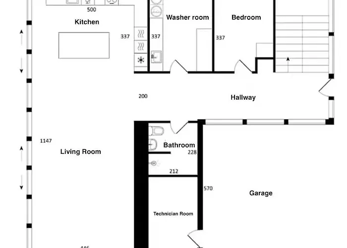Exclusive Duplex Mansion With Sauna & Pool Charlottenlund