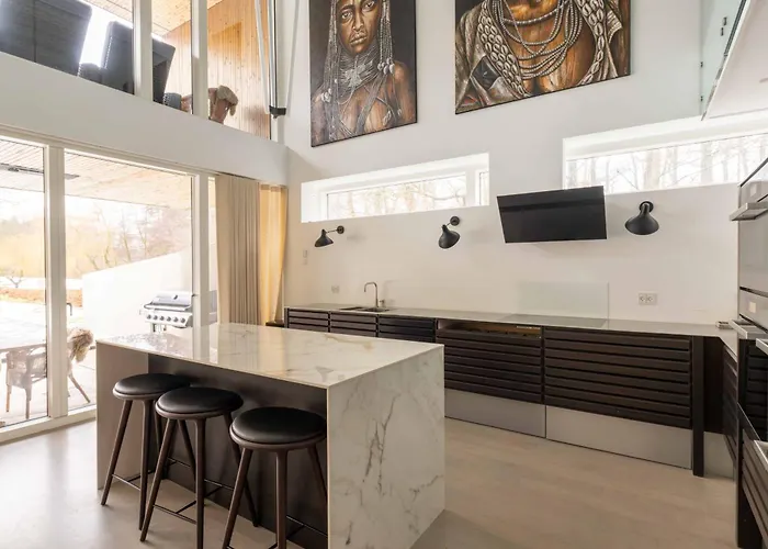 Exclusive Duplex Mansion With Sauna & Pool Apartment